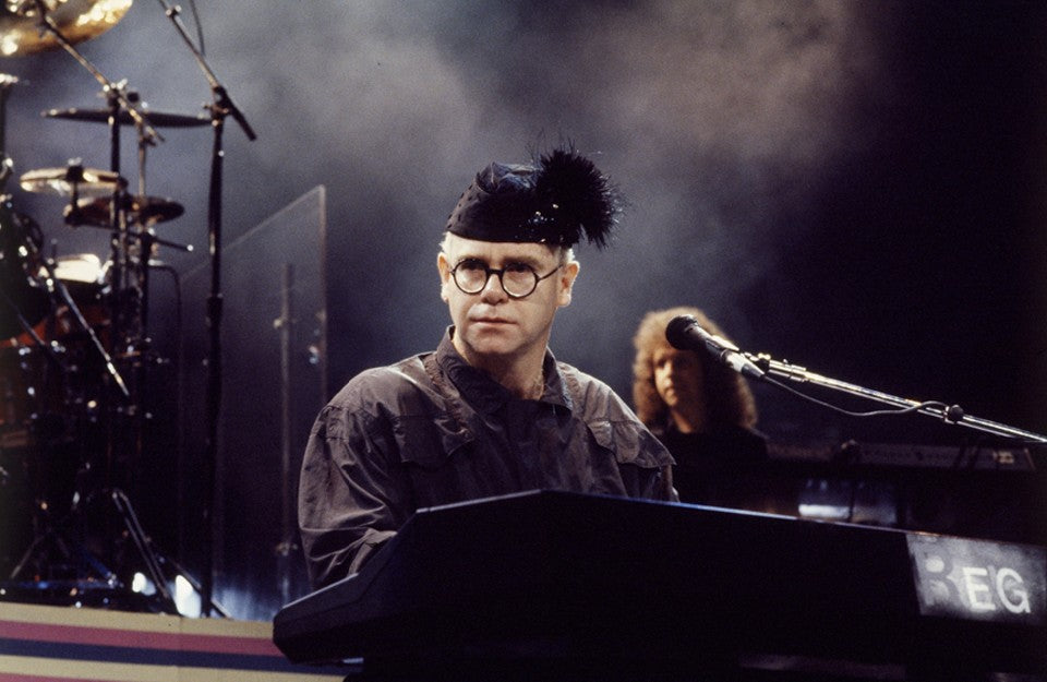 Elton John by Patrick Harbron