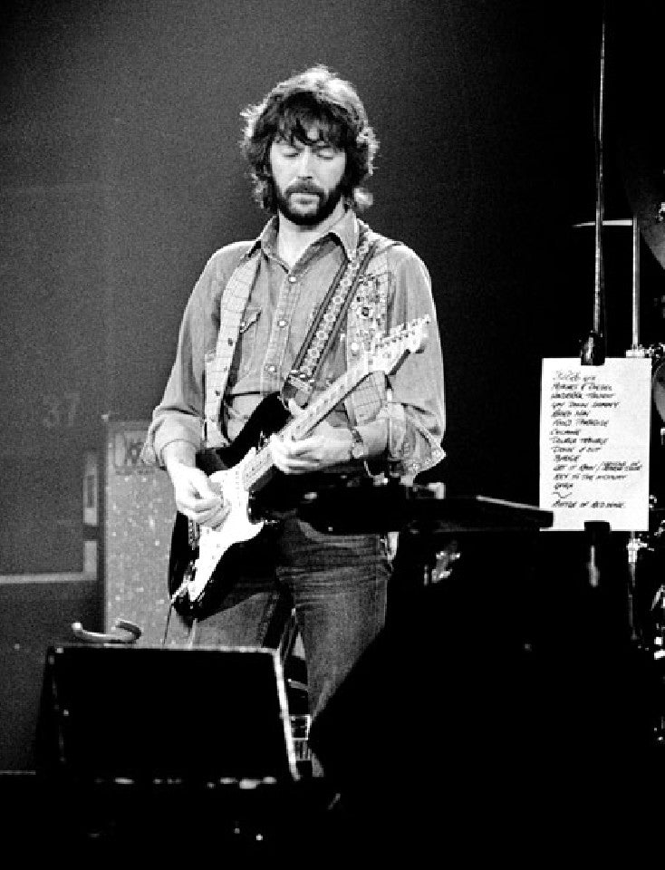 Eric Clapton by Patrick Harbron