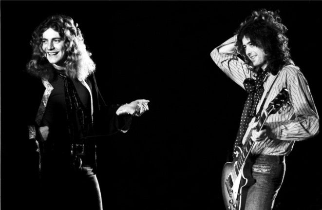 Robert Plant & Jimmy Page by Neal Preston