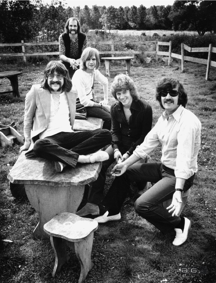 The Moody Blues by Barrie Wentzell