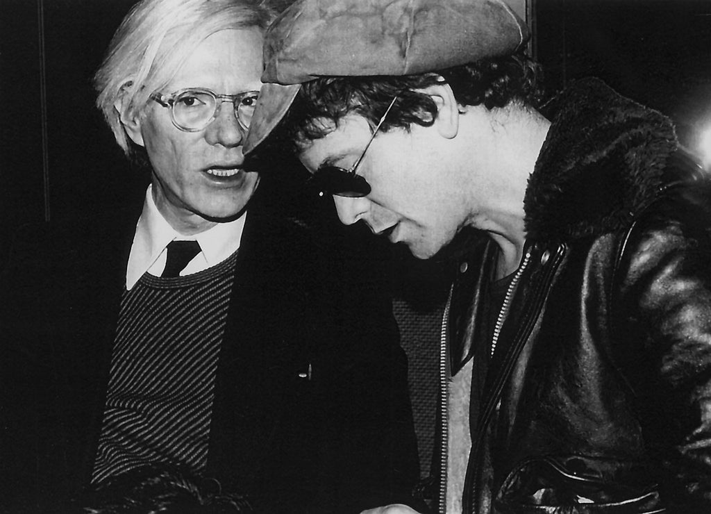 Andy Warhol & Lou Reed by Rose Hartman