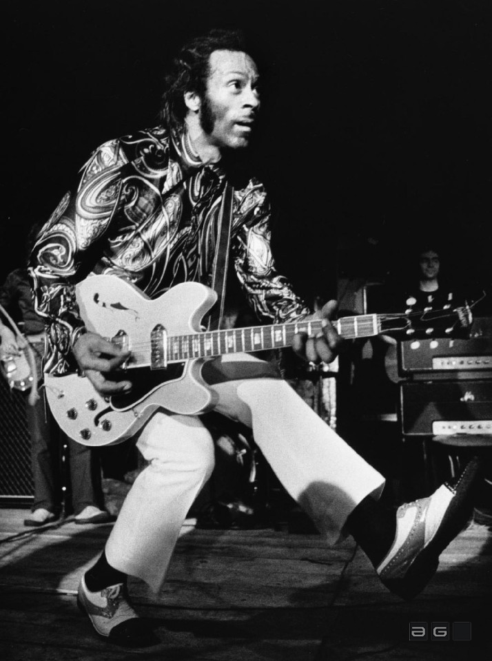 Chuck Berry by Barrie Wentzell