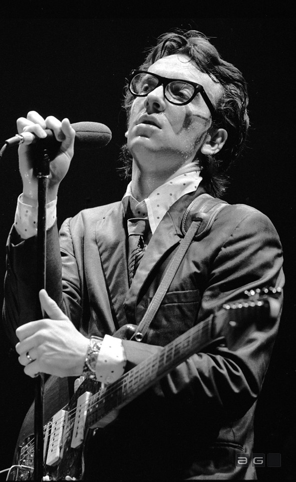 Elvis Costello by Patrick Harbron