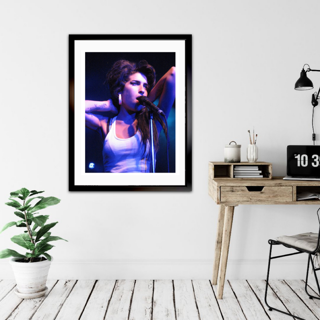 Amy Winehouse - Framed 18x24 Image
