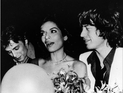 Baryshnikov, Mick & Bianca Jagger by Rose Hartman
