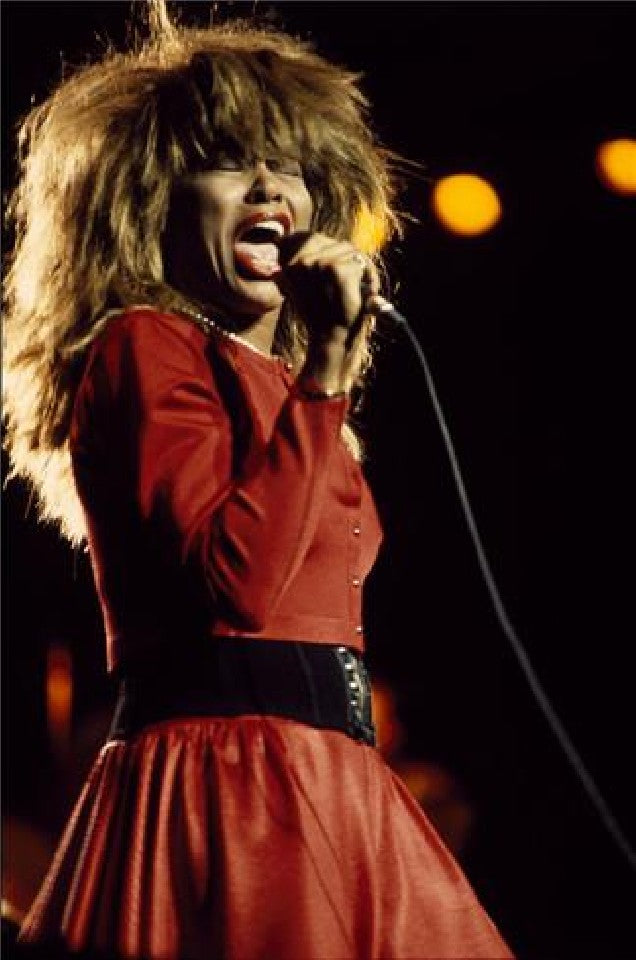 Tina Turner by Patrick Harbron