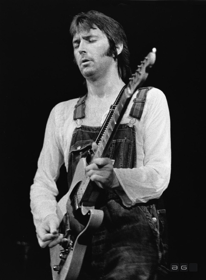 Eric Clapton by Barrie Wentzell