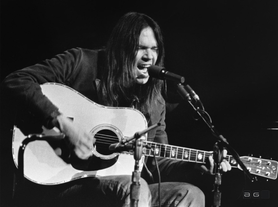 Neil Young by Barrie Wentzell